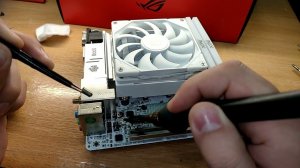 Микро ремонт микро платы HUANANZHI B660M-ITX