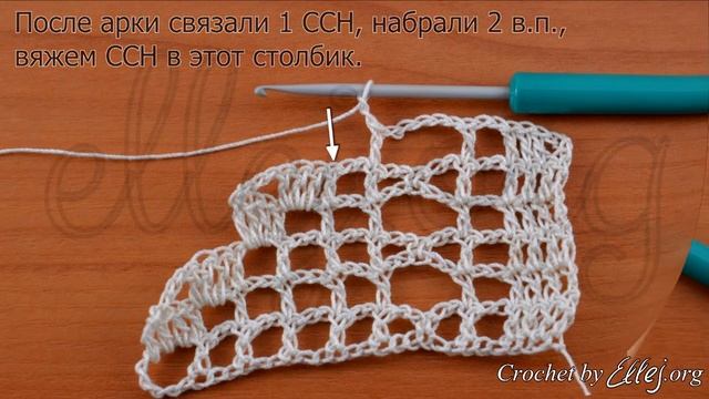 ♦ Кайма с бабочками крючком • Ажурная обвязка края • ellej смотреть онлайн