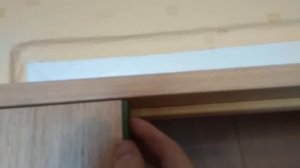 Простая установка  межкомнатной двери)))))