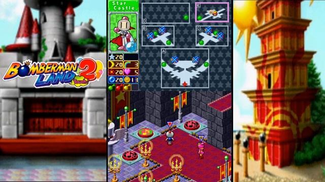 Bomberman Land Touch! 2 (Cute Pink's Route) смотреть онлайн