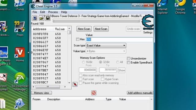 How to hack flash games with cheat engine 5.5 (bloons tower defense 1 2 3, robot rage etc..) смотреть онлайн