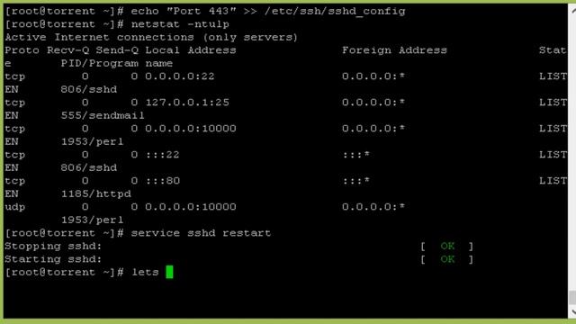 Setting Port Open SSH смотреть онлайн