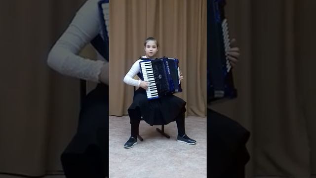 Хаустова Ксения, 3 класс, 9 лет 1. Аз. Иванов. Полька 2. Рнп "Как под яблонькой", обр. Аз.Иванова. смотреть онлайн