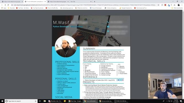 REAL Developer Portfolio Examples & Resume Reviews смотреть онлайн