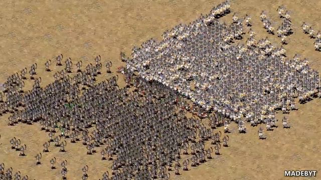 1000 Arabian Swordmen VS 1000 Knights | Storonhold Crusader Gameplay смотреть онлайн