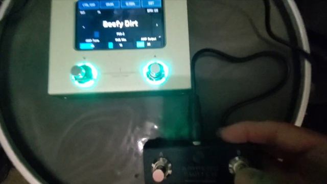 Hotone Ampero Mini Connected To Hotone Ampero Dual Footswitch (Part 2)