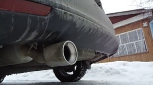 Звук глушителя “STT” круглая насадка