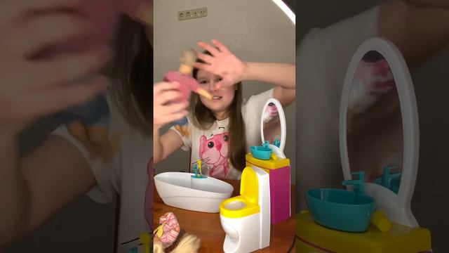 Распаковка мебели для домика 2👌#new #новоевидео #newtoys #дом #мебель #favorite