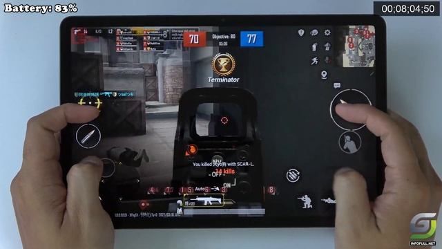 Samsung Galaxy Tab S8 test game PUBG Max Setting | Snapdragon 8 Gen 1 смотреть онлайн
