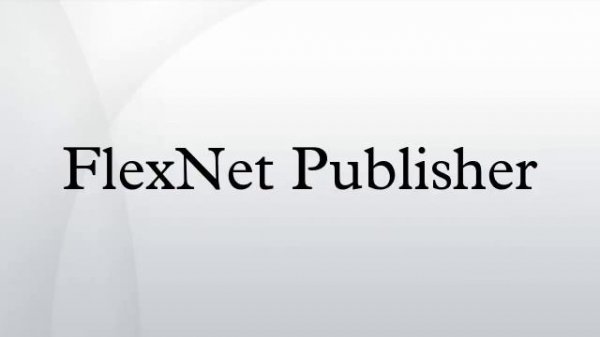 FlexNet Publisher