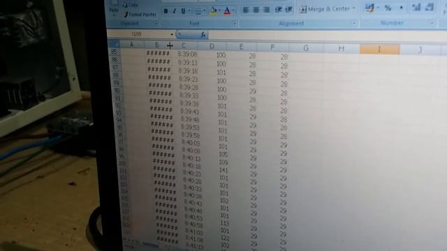 HMI TEMP DATA LOGGER PROFACE TO USB CSV.FILE EXCELL смотреть онлайн