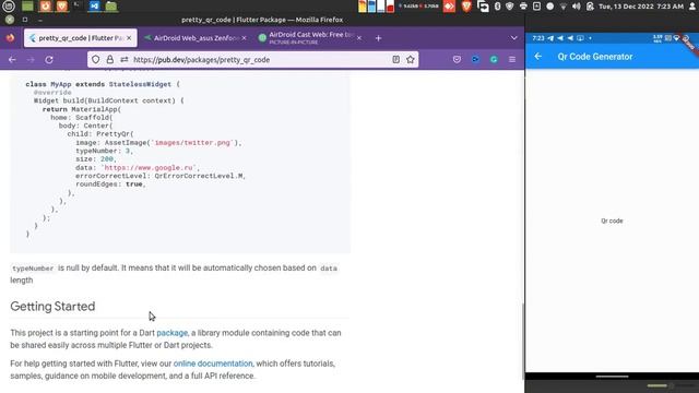 Flutter : Qr Code Generator || Tutorial For Beginners смотреть онлайн