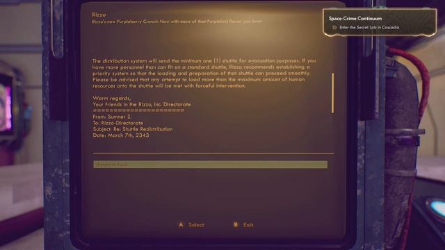 The Outer Worlds Part 22 - Space-Crime Continuum смотреть онлайн