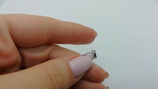 Кулон Хамса серебро и фианиты смотреть онлайн