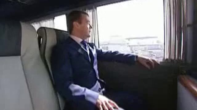 Видеоблог президента Д.Медведева.16.07.09.Part 24-1 - Video blog смотреть онлайн
