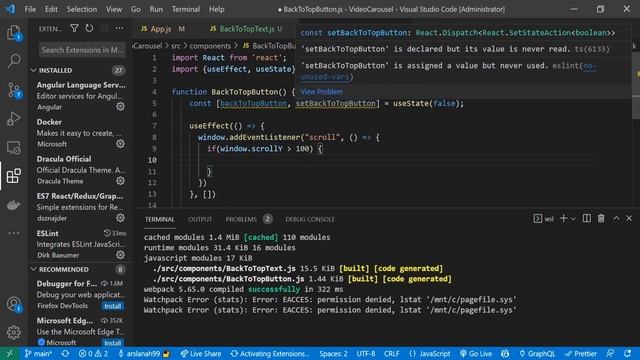 Scroll to Top of Page in React смотреть онлайн