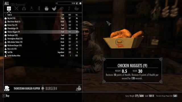 Burger Jarl Release Trailer (Skyrim SE Mod) смотреть онлайн