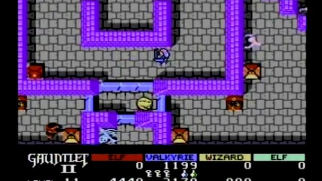Review - Gauntlet II (NES) смотреть онлайн
