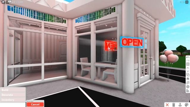 No Gamepass Blush Retro Style Mini Diner Speedbuild and Tour iTapixca Builds смотреть онлайн
