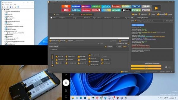 Xiaomi Redmi 9A New Security Boot Fail Fix Done By UnlockTool 2020 - 02.03.2022