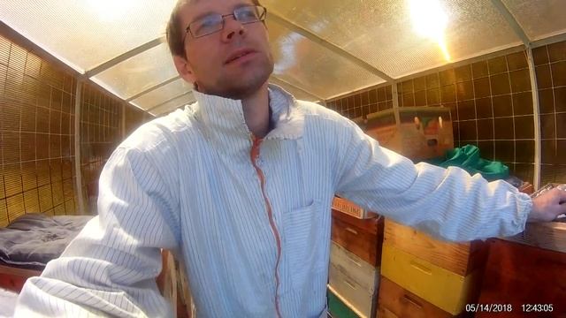 Пчеловодство в МК Изоляция ч 1 Начало эксперимента смотреть онлайн