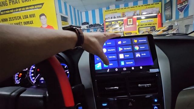 Toyota Vios - Lắp Màn hình Zestech ZX10+ Camera 360 смотреть онлайн