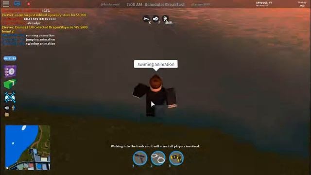 Cartoony animation showcase!!! (jailbreak) смотреть онлайн