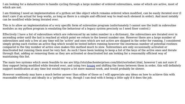 Software Engineering: Python sorted iterable set, modifiable during iteration (2 Solutions!!) смотреть онлайн