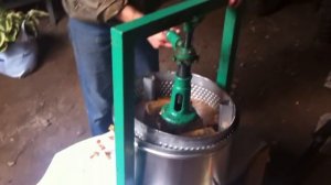 Пресс для яблок самодельный