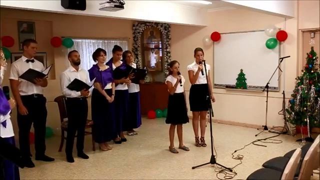 Колядки в исполнении хора Свято-Николаевского собора города Бризбен, Австралия смотреть онлайн