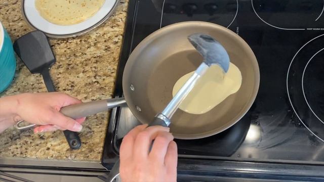 Вкуснейшие￼￼ блинчики на минеральной воде с мясом - Pancake with meat and sparkling water смотреть онлайн