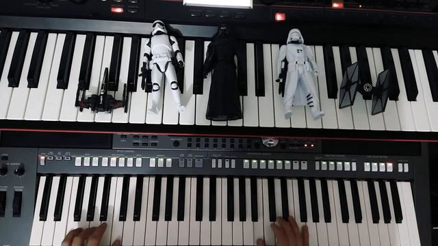 Star Wars Imperial March played on Yamaha Psr s970 смотреть онлайн