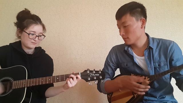 Flo rida - Whistle Cover Guitar and Dombira домбыра Əбілхамит Avilkhamit смотреть онлайн