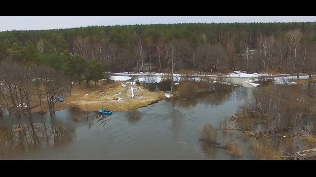 разлив реки Линда 2017 год , поселок Линда, с/с Линдовский, Птицефабрика смотреть онлайн