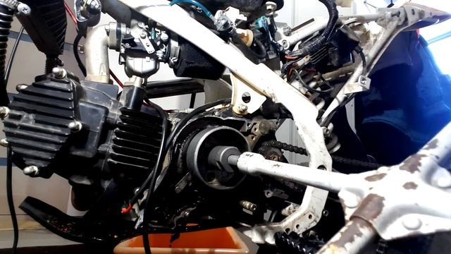 КАК СНЯТЬ ГЕНЕРАТОР НА ПИТБАЙКЕ BSE PH10-150e. РОКОВЫЕ ОШИБКИ!