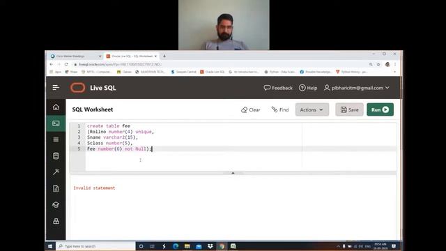 5. SQL: Create Command with UNIQUE and NOT NULL Constraints смотреть онлайн