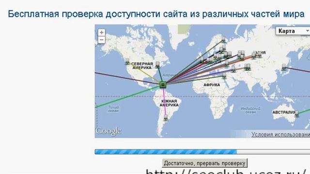 Бесплатная проверка доступности сайта по всему миру смотреть онлайн