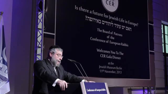 CER Gala Dinner. Chief Rabbi Pinchas Goldschmidt of Moscow, President, CER (11.11.2013) смотреть онлайн