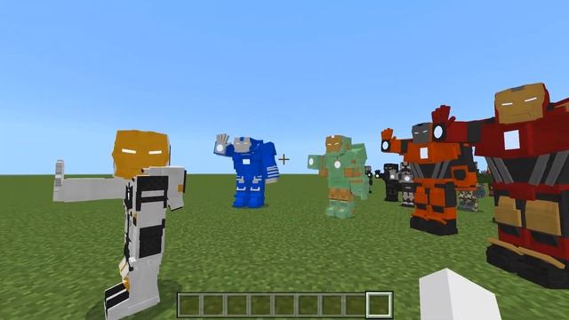 ОБНОВЛЕНИЕ МОДА ЖЕЛЕЗНЫЙ ЧЕЛОВЕК в МАЙНКРАФТ Iron Man Minecraft смотреть онлайн