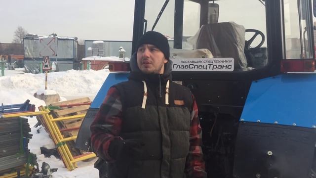 МТЗ 82.1 Трактор Белорус, отгрузка компании ООО 