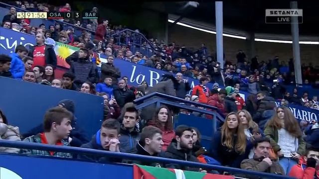 Великолепный гол Лео Месси в ворота Осасуны смотреть онлайн