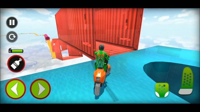 Scooter Bike Top Stunt 3D Racing Game - Scooter Flying Stunt | Bike Games | Scooter Game смотреть онлайн