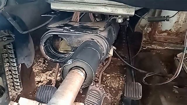 Примерка рулевой колонки ВАЗ 