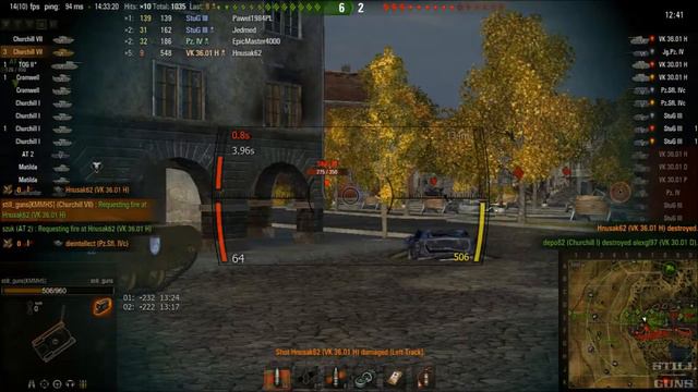 World of Tanks: Churchill VII - Rapid Fire смотреть онлайн