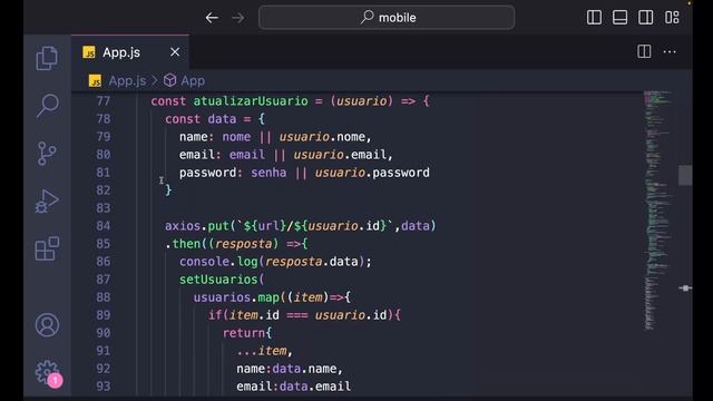 react native axios css e finalizacao pt1 смотреть онлайн
