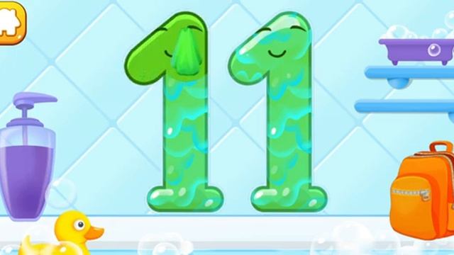 Учим считать-цифра 11 смотреть онлайн