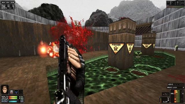 Brutal Doom [Expansion v21.12.3] - Phobos Massacre | E1M1: Hangar | 4K/60 смотреть онлайн