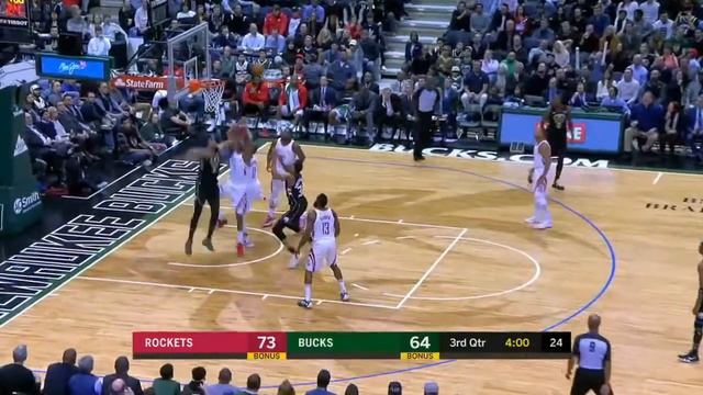 NBA NEWS GAME RECAP Rockets 110, Bucks 99 ,07-03-2018 смотреть онлайн