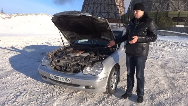 Тест - Обзор Mercedes-Benz C-class w203 C200 Kompressor смотреть онлайн