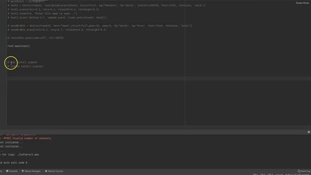 Como instalar pyaudio en Python смотреть онлайн